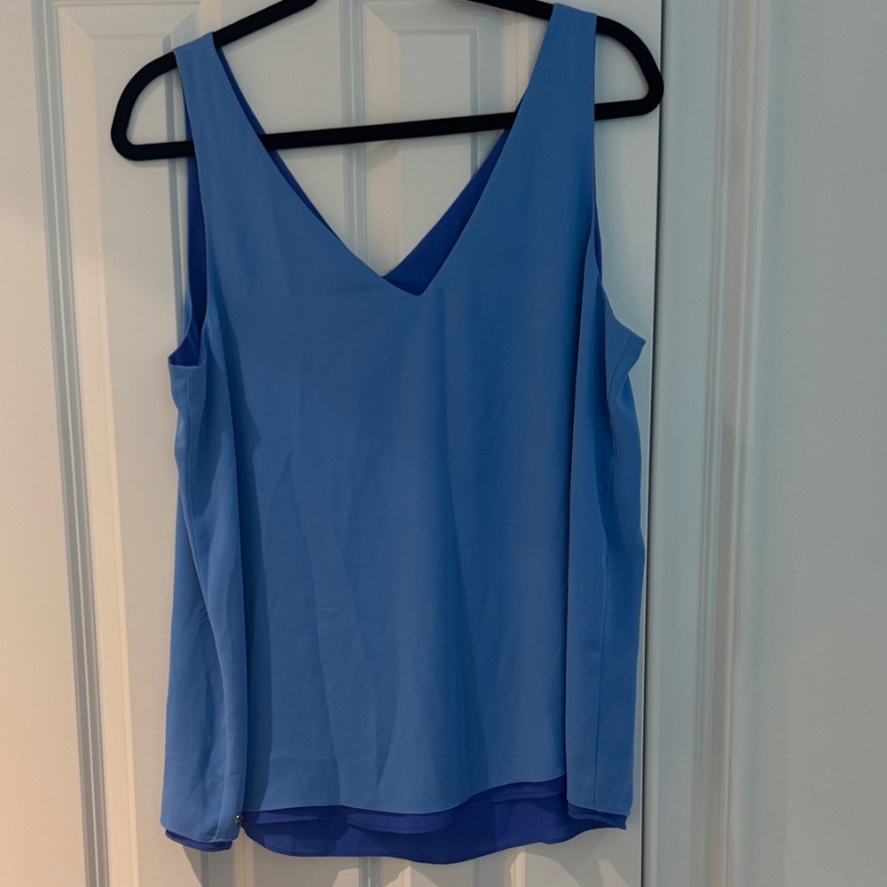 Light blue tank - lily Pulitzer size L